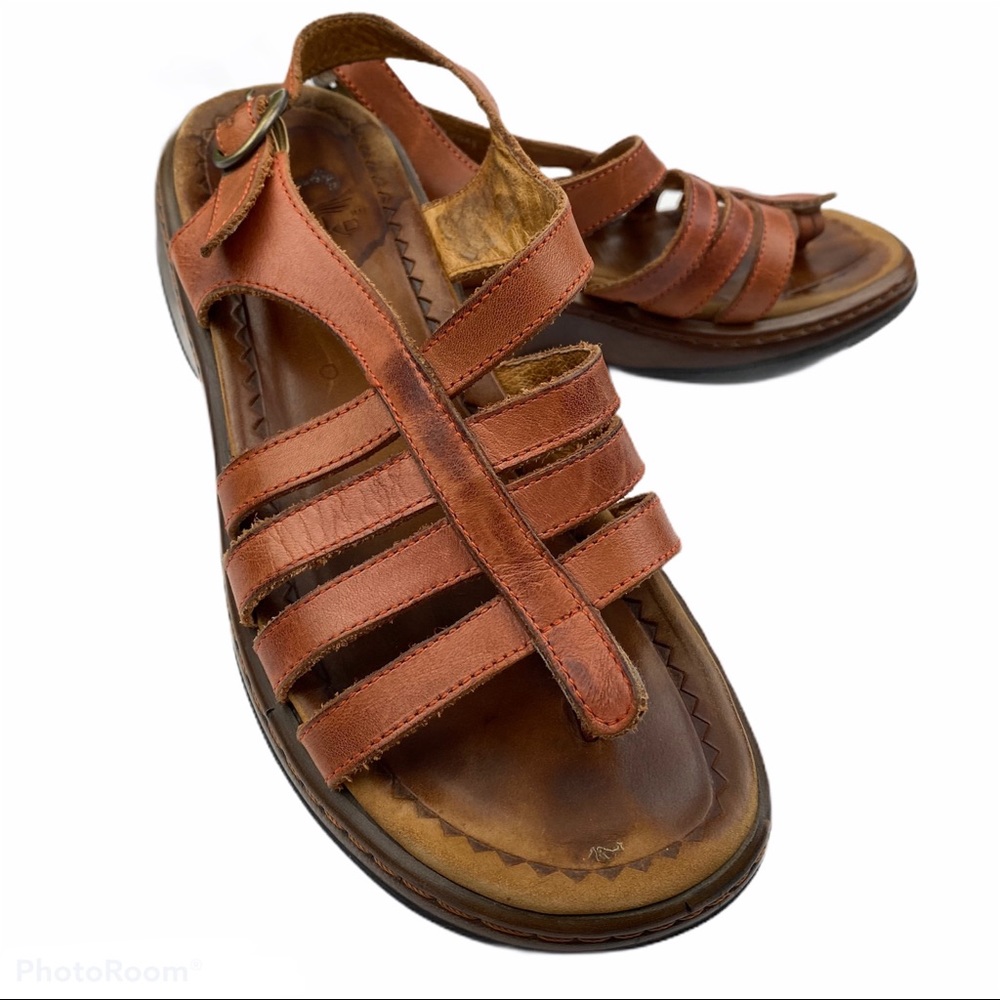 Dansko Strappy Brown Sandals